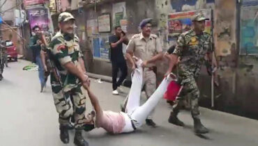 ബംഗാളിൽ വോട്ടെടുപ്പ് പുരോഗമിക്കവെ അക്രമസംഭവങ്ങൾ; ഇവിഎം തകരാർ, സ്ഥാനാർത്ഥിയുടെ കാർ തകർത്തു, കേന്ദ്രസേനയ്ക്കെതിരെ മമത