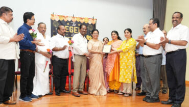 റിസറക്ഷൻ ഹോസ്പിറ്റൽ റെസ്പിറേറ്ററി തെറപ്പിസ്റ്റ് സിസിലി വെട്ടത്തിന് യാത്രയയപ്പ് നൽകി