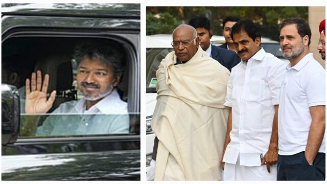 തമിഴ്നാട്ടിൽ രാഷ്ട്രീയ നീക്കങ്ങൾ സജീവം, വിജയ്‍യുടെ പാർട്ടിയെ പിന്തുണയ്ക്കാൻ കോൺഗ്രസിൽ ഭൂരിപക്ഷാഭിപ്രായം, ഹൈക്കമാൻഡ് തീരുമാനിക്കും