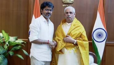 തമിഴ്നാട് മുഖ്യമന്ത്രിയായി വിജയ് ; ഞായറാഴ്‌ച രാവിലെ സത്യപ്രതിജ്ഞ, മൂന്ന് ദിവസത്തിനകം വിശ്വാസം നേടണമെന്ന് ഗവർണർ