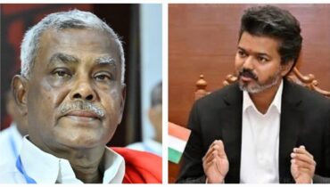 മന്ത്രിസഭാ വിപുലീകരണത്തിൽ വിജയ്ക്ക് സിപിഎമ്മിന്റെ അന്ത്യശാസനം, എഐഎഡിഎംകെയെ എടുത്താൽ പിന്തുണ പിൻവലിക്കും, നാളെ സത്യപ്രതിജ്ഞ