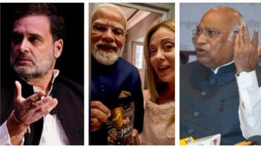 രാജ്യം സാമ്പത്തിക പ്രതിസന്ധിയിൽ നെട്ടോട്ടമോടുമ്പോൾ പ്രധാനമന്ത്രി ഇറ്റലിയിൽ മിഠായി വിതരണം നടത്തുന്നു, ‘മെലഡി’ കൂടിക്കാഴ്ചക്കെതിരെ രാഹുലും ഖർഗെയും