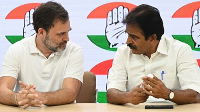 മുഖ്യമന്ത്രി പ്രഖ്യാപനം മണിക്കൂറുകൾക്കകം ; ഡൽഹിയിൽ രാഹുൽ ഗാന്ധിയുമായി നിർണായക കൂടിക്കാഴ്ച നടത്തി കെ.സി. വേണുഗോപാൽ