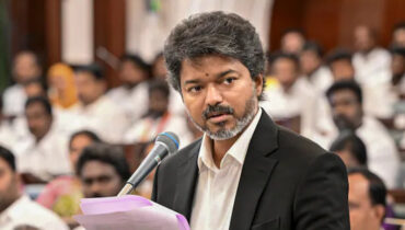 വിശ്വാസ വോട്ടെടുപ്പിൽ തരംഗമായി വിജയ്; 144 വോട്ടുകളുടെ പിന്തുണയോടെ ഭൂരിപക്ഷം തെളിയിച്ചു