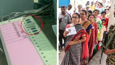 ഇവിഎമ്മിൽ കൃത്രിമം: ബംഗാളിലെ 15 ബൂത്തുകളിൽ റീപോളിങ് തുടരുന്നു; ശക്തമായ സുരക്ഷ