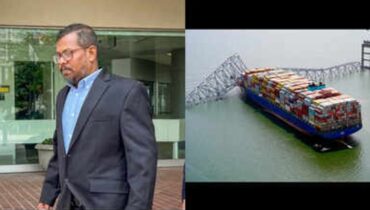 ബാൾട്ടിമോർ പാലം ദുരന്തം: സുരക്ഷാ വീഴ്ച മറച്ചുവെച്ചതായി ഇന്ത്യൻ വംശജനായ  ചീഫ് എൻജിനീയർ  കാർത്തികേയൻ ദിനദയാലിൻ്റെ കുറ്റസമ്മതം