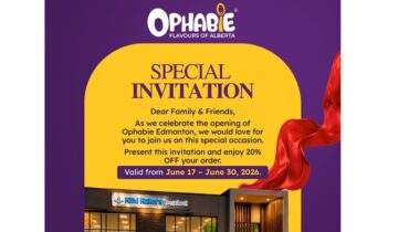കാനഡയിലെ എഡ്മന്റണിൽ ‘ഓഫാബി’ (Ophabie) പുതിയ ഔട്ട്‌ലെറ്റ് ആരംഭിച്ചു; ഉപഭോക്താക്കൾക്കായി ആകർഷകമായ ഓഫറുകൾ!