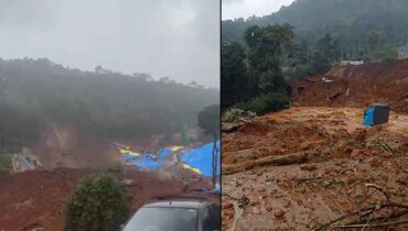 വയനാട് മേപ്പാടി തുരങ്ക പാത നിര്‍മ്മാണ സ്ഥലത്ത് മണ്ണിടിച്ചില്‍; 16 പേർ കുടുങ്ങിക്കിടക്കുന്നതായി സംശയം