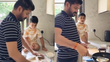 തെലങ്കാന മുഖ്യമന്ത്രി രേവന്ത് റെഡ്ഡിയുടെ പൂരി പരത്തുന്ന  വീഡിയോ വൈറൽ; ‘കൊച്ചുമകൻ നിർബന്ധിച്ചാൽ പിന്നെ എന്തുചെയ്യും?’