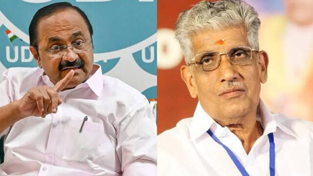 മുഖ്യമന്ത്രി വി ഡി സതീശനെതിരെ എൻഎസ്എസ്; സുകുമാരൻ നായർക്ക് ഐക്യദാർഢ്യവുമായി പ്രതിഷേധ മാർച്ച് നടത്തും