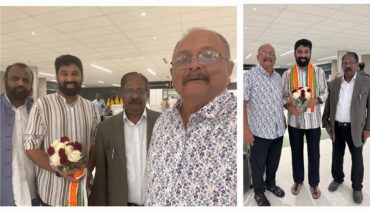 ഫോമാ കൺവെൻഷനിൽ പങ്കെടുക്കാനെത്തിയ വി.ടി.ബൽറാം എംഎൽഎയ്ക്ക് ഊഷ്മള സ്വീകരണം