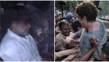 രാഹുലും പ്രിയങ്കയുമടക്കമുള്ള നേതാക്കളെയെല്ലാം വിട്ടയച്ചു, പൊലീസ് വസ്ത്രം വലിച്ചുകീറിയെന്ന് പ്രിയങ്ക; വിദ്യാഭ്യാസ മന്ത്രിയുടെ രാജിയടക്കം 3 ആവശ്യങ്ങൾക്കായി പ്രക്ഷോഭമെന്ന് കോൺഗ്രസ്