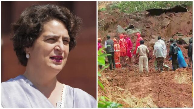 മേപ്പാടി ദുരന്തം: രക്ഷാപ്രവർത്തനം പുരോഗമിക്കുന്നതായി വയനാട് എം പി പ്രിയങ്ക ഗാന്ധി; സാധ്യമായ എല്ലാ പിന്തുണയും ഉറപ്പാക്കുമെന്ന് പ്രതികരണം