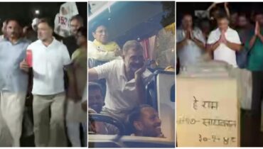 തലസ്ഥാനത്ത് പുതിയ പോർമുഖം തുറന്ന് പ്രതിപക്ഷം, ബാരിക്കേഡുകൾ തള്ളിമാറ്റി ജനപ്രവാഹം, വിദ്യാർഥികൾക്ക് വേണ്ടി ഗാന്ധി സ്മൃതിയിൽ രാഹുൽ ഗാന്ധിയുടെ നേതൃത്വത്തിൽ പ്രതിഷേധം