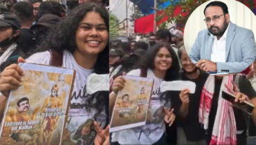 നീറ്റ് ക്രമക്കേട്: വിദ്യാർത്ഥി പ്രതിഷേധത്തിൽ പങ്കെടുത്ത് അസം റവന്യൂ മന്ത്രിയുടെ മകൾ ദിബിസ; ബിജെപി സഖ്യസർക്കാരിനെ പ്രതിരോധത്തിലാക്കി സമൂഹമാധ്യമങ്ങളിലെ ദൃശ്യങ്ങൾ