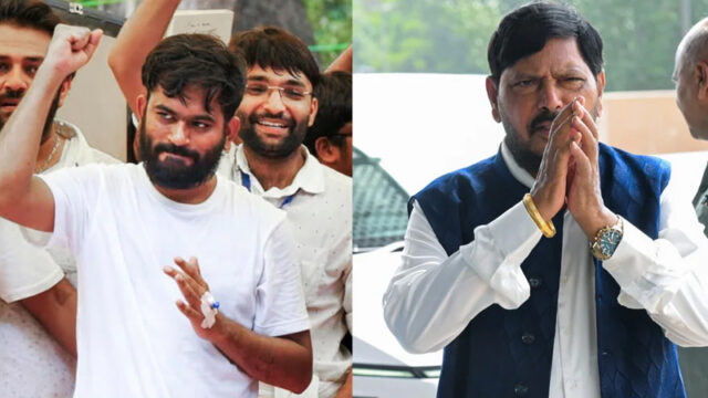 ‘അംബേദ്കറുടെ സ്വപ്നം സാക്ഷാത്കരിക്കാൻ ഭരണപക്ഷത്ത് ചേരൂ’; സിജെപി നേതാവ് അഭിജീത് ദീപ്കെയെ എൻഡിഎയിലേക്ക് ക്ഷണിച്ച് കേന്ദ്രമന്ത്രി
