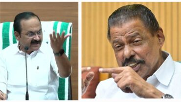 പുറത്ത് പറയാൻ പറ്റാത്ത എന്ത് ഡീലാണ് മുഖ്യമന്ത്രി ഹെലികോപ്റ്ററിൽ പോയി നടത്തിയത്?  വി ഡി സതീശനോട്  എം വി ഗോവിന്ദന്റെ ചോദ്യം