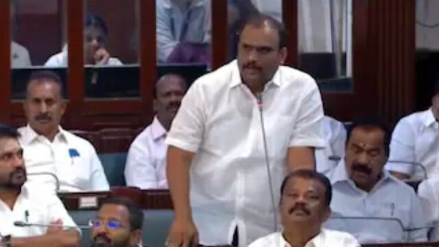 കേരളത്തെ പഴിച്ച് തമിഴ്നാട് എംഎൽഎ; ലഹരി വരുന്നത് കേരളത്തിൽ നിന്ന്