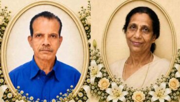 മരണത്തിലും വേർപിരിയാതെ; ഭർത്താവിന് അന്ത്യചുംബനം നൽകിയതിന് പിന്നാലെ ഭാര്യ കുഴഞ്ഞു വീണ്  മരിച്ചു