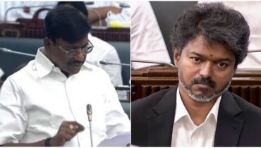 തമിഴ്നാട്ടിലെ ഇടതുവിരുദ്ധ സർക്കുലറിൽ മാപ്പ് പറഞ്ഞ് വിജയ് സർക്കാർ, സിപിഎം അന്ത്യശാസനത്തിന് പിന്നാലെ നിയമസഭയിൽ മാപ്പപേക്ഷ നടത്തി ഉന്നത വിദ്യാഭ്യാസ മന്ത്രി; ‘നടപടി ഉറപ്പ്’