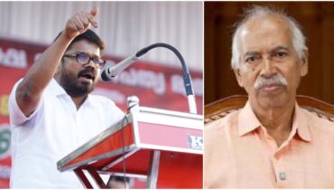 ‘പയ്യന്നൂരിൽ ഷെഡ് മാത്രമല്ല, അതിന് അടിയിലുള്ളതും മാന്തിയെടുക്കാൻ സിപിഎമ്മിന് ശേഷിയുണ്ട്’, പ്രകോപന പ്രസംഗവുമായി ജില്ലാ സെക്രട്ടറി കെകെ രാഗേഷ്