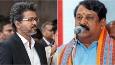 മുഖ്യമന്ത്രി വിജയുടെ അമ്മയ്ക്കെതിരെ അധിക്ഷേപ പരാമർശം, ബിജെപി അധ്യക്ഷൻ നൈനാർ നാഗേന്ദ്രനെതിരെ വ്യാപക പ്രതിഷേധം, പ്രസംഗം വളച്ചൊടിച്ചെന്ന് നൈനാർ