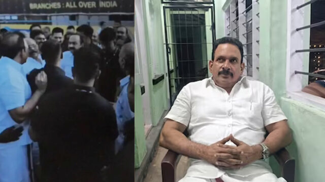 മുഖ്യമന്ത്രിയുടെ വാഹനം തടഞ്ഞ് മോശമായി പെരുമാറിയ സംഭവം: ഡിസിസി അംഗം ചേന്തി അനിൽ അറസ്റ്റിൽ