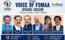 ഫോമാ ദേശീയ തിരഞ്ഞെടുപ്പ്: ‘ടീം വോയ്‌സ് ഓഫ് ഫോമ’യ്ക്ക് ഉജ്ജ്വല വിജയം; ബിജു തോണിക്കടവിൽ പ്രസിഡൻ്റ്