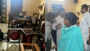 ‘എന്റെ കൈ വിടടാ’, ചിറയിൻകീഴിൽ എംഎൽഎ രമ്യ ഹരിദാസും യൂത്ത് കോൺഗ്രസ് നേതാക്കളും തമ്മിൽ കയ്യാങ്കളി; രമ്യ ആശുപത്രിയിൽ