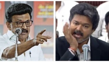 നിയമസഭയിലെ താടി കൊണ്ടുള്ള ആംഗ്യവിവാദം കനക്കുന്നു, സ്റ്റാലിനെ പരിഹസിച്ചെന്ന ആരോപണത്തിൽ വിശദീകരണവുമായി മുഖ്യമന്ത്രി വിജയ്