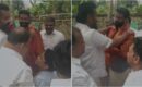 ബിജെപി കൗൺസിലർ ആർ സുഗതൻ പുറത്തിറങ്ങി, സ്വീകരിക്കാൻ കേന്ദ്രമന്ത്രി സുരേഷ് ഗോപിയും; ഷാളണിയിച്ച് ബിജെപി പ്രവർത്തകർ