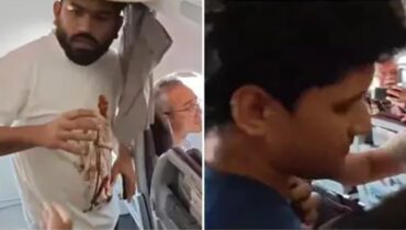 സിജെപി പ്രതിഷേധം;  ഡൽഹി വിമാനത്താവളത്തിൽ ഇറങ്ങിയതിന് പിന്നാലെ അഭിജീത് ദീപ്കെയെയും സംഘത്തെയും കസ്റ്റഡിയിലെടുത്ത് പൊലീസ്