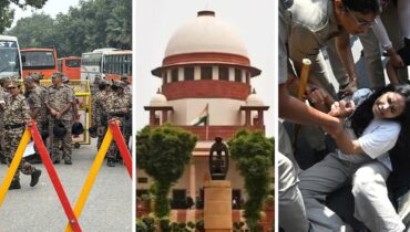 ഡൽഹി പ്രതിഷേധം: കേന്ദ്രത്തോട് റിപ്പോർട്ട് തേടി സുപ്രീംകോടതി, നിയന്ത്രണം പാടില്ലെന്ന ഉത്തരവ് പാലിച്ചോയെന്ന് കോടതി
