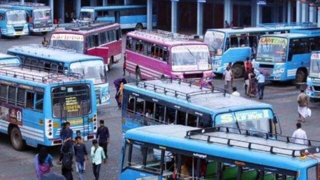 സംസ്ഥാനത്ത് നവംബർ മൂന്ന് മുതൽ  അനിശ്ചിതകാല സ്വകാര്യബസ് സമരം