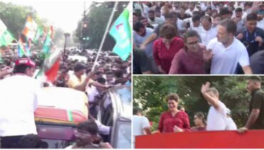 മുഖ്യ തെരഞ്ഞെടുപ്പ് കമ്മീഷണർക്കെതിരെ സുപ്രീം കോടതിയിൽ ഹർജി നൽകി രാഹുൽ ഗാന്ധി; തുറന്ന വാഹനത്തിൽ ഇന്ത്യ സഖ്യത്തിന്റെ ‘ദില്ലി ചലോ’ മാർച്ച്, പ്രതിഷേധം ഇരമ്പുന്നു