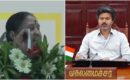 മുഖ്യമന്ത്രിയെ നായ എന്ന് വിളിച്ചു, മുക്കിൽ പഞ്ഞിവച്ച് ഇരുത്തിക്കും എന്നും പരാമർശം; വിജയ്‌ക്കെതിരെ ഡിഎംകെ വനിതാ നേതാവിന്റെ അസഭ്യവർഷം; കേസെടുക്കണമെന്ന് ടിവികെ