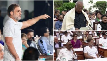 മോദിയുടെയും ഷായുടെയും ആയുധമായി എല്ലാ കാലവും കഴിയാമെന്ന് കരുതണ്ട, ഗ്യാനേഷ് രാജിവെച്ചേ മതിയാകൂവെന്ന് രാഹുൽ; ഇന്ത്യാ സഖ്യത്തിന്റെ പ്രതീകാത്മക കുറ്റവിചാരണ, പ്രമേയം പാസാക്കി