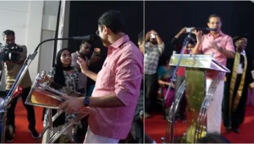 മഹാരാജാസിൽ ഉന്നത വിദ്യാഭ്യാസ മന്ത്രി റോജി എം ജോണിനെ തടഞ്ഞ് എസ്എഫ്ഐ, അക്രമസമരത്തിന് മുന്നിൽ മുട്ടുമടക്കില്ലെന്ന് മന്ത്രി