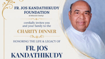 ഫാ. ജോസ് കണ്ടത്തിക്കുടി അനുസ്മരണവും ചാരിറ്റി ഡിന്നറും നവംബര്‍ 14ന് ന്യൂയോര്‍ക്കില്‍, മാര്‍ ജേക്കബ് അങ്ങാടിയത്ത് മുഖ്യ കാര്‍മ്മികന്‍