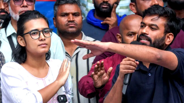 ‘ലെഹ്‌രാ ദോ തിരംഗ’ മാർച്ചിന് മുൻപ് കരുതൽ തടങ്കൽ; ഐസ പ്രസിഡൻ്റ് നേഹ ബോറ മോചിതയായി, സി.ജെ.പി സ്ഥാപകൻ അഭിജീത് ദിപ്കെ കസ്റ്റഡിയിൽ തുടരുന്നു