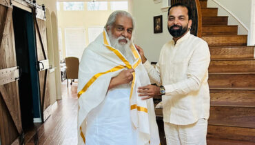ഷിക്കാഗോ മലയാളി അസോസിയേഷന്‍ പത്മഭൂഷന്‍ ഡോ: കെ.ജെ. യേശുദാസിനെ ആദരിച്ചു